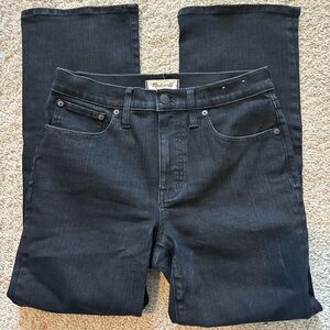 Madewell Mid-rise Kick Out black jeans - Size 29